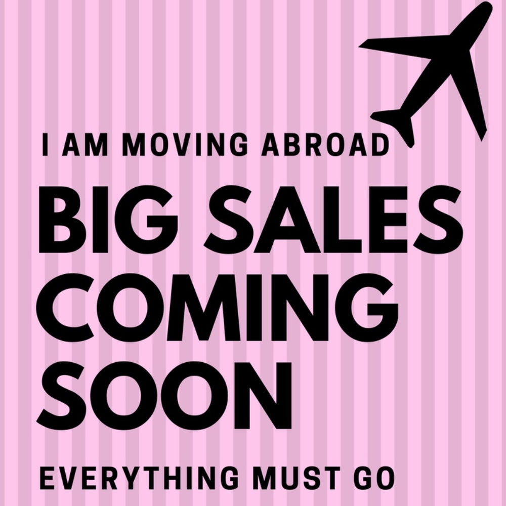 Big sales coming soon